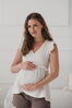 Tehotenská a dojčiaca blúzka Milky Butterfly Cream White