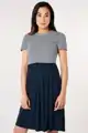 Tehotenské a dojčiace šaty z organickej bavlny Navy/ Stripes