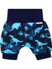 Šortky pre bábätká s modrými dinosaurami