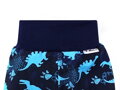 Šortky pre bábätká s modrými dinosaurami