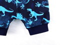 Šortky pre bábätká s modrými dinosaurami