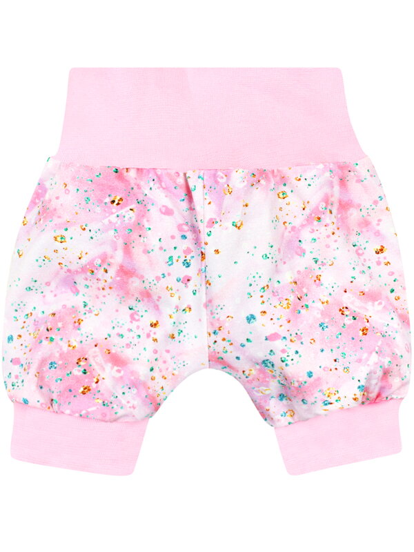 Šortky pre bábätká s trblietkami